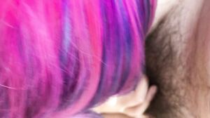 Punk Babe Riding Her Professor