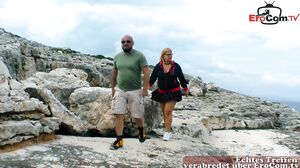 german blonde chubby housewife fuck at mallorca beach