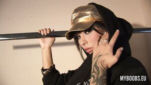 MyBoobs - Busty Babe In Hip Hop Style