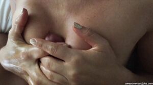 AwesomeHandjobs - Athletic Girl Rides Me