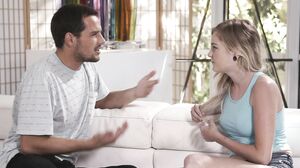 Chloe Foster - Sexy Teen Getting Fucked On A Couch