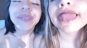 Emily Cooper - Mouth Open & Tongue Out