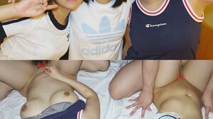 2K 都内私大アメフトサークル春休み合宿/2年女子マネージャー3名①《限定最高画質》ks-017-001【睡◎