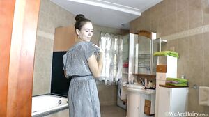 WeAreHairy - Agneta - Bathroom Showering