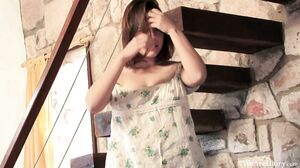 WeAreHairy - Akito - Black Skirt Floral Top