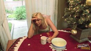 Jessie Andrews jingles Santa's bells