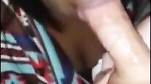 ebony cum in mouth