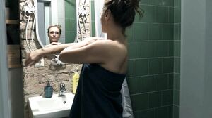 WeAreHairy - Drugaya - Blue Towel Grey Bed