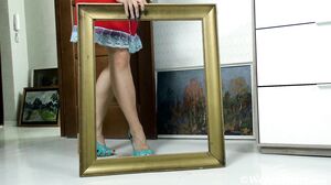 WeAreHairy - Foxy - Red Dress White Room