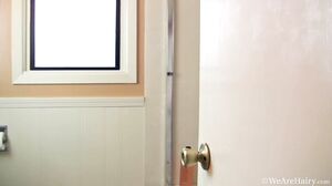 WeAreHairy - Fiona M - Blue Robe Water Play