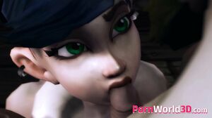 Animated Heroes Gets a Huge Dick in Their Cunt