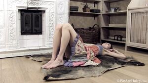 WeAreHairy - Maia - White Fire Plaid Dress