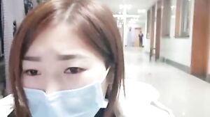 Chinese Female Visits A Patient In Hospital & Having Se