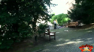 Kattie Gold - Foursome Sex On Green Carpet