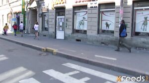 Porn agent shoots hot scene with winsome redhead