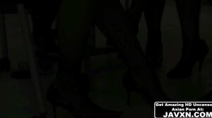 Hardcore Fucking With Hot Japanese Office Babes