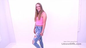 Gorgeous 18yo Brunette Teen pussyfucked