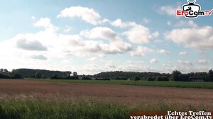 german chubby blonde teen next door outdoor