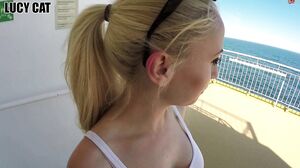 Hot Blonde German and Her Wild Adventures 33