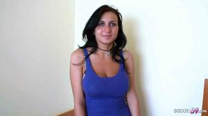 Big natural Tits College Girl Pickup and POV Fuck for Cash