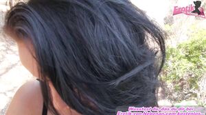 german 18yo petite teen at outdoor anal