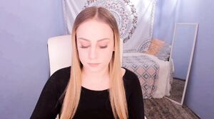 Jessica is pro in taking all of rubber cock down throat