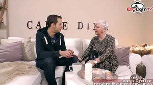 german old granny housewife fucks boy