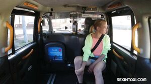 Horny driver helps to choose a swimsuit