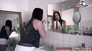 german amateur lesbians try pussy