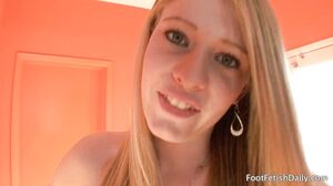 Footfetishdaily - Allie James - Behind The Scenes