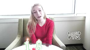 Tiny Teen Massive Facial