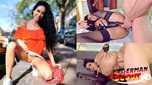 German Scout - Rough Anal Sex Pickup Casting For Slim Milf
