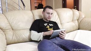 WeAreHairy - Leona - White Shirt Grey Skirt