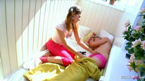 Sister Seduce Step Brother To Fuck With Wake Up Blowjob