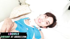 Ladyboy Prem Blue Lingerie Hot Hotel Hardcore