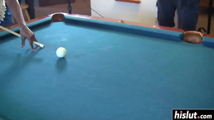 Interracial lesbians pleasure each other's slits