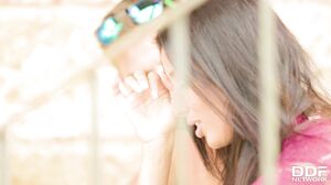 Busty French Brunette Anissa Kate Fucks DJ After Break-