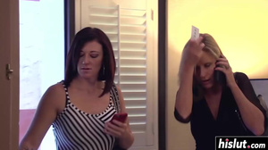 Two lesbians fuck in the hotel