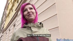 Redhead russian babe gets sex doggystyle