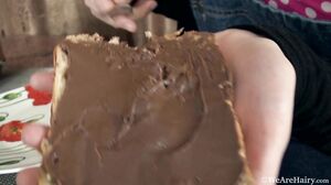 WeAreHairy - Milly - Black Sweater Pink Blouse