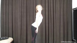 WeAreHairy - Nadin - Black Pants White Top