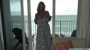 Jodi West - Oceanview Masturbation