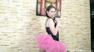 WeAreHairy - Baby Boom - Black Dildo Pink Tutu