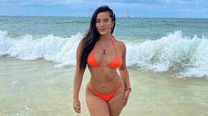 Blonde Latina Teen Bride Smashed Roughly by Four Guys