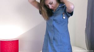 WeAreHairy - Chloe R - Red Curtains