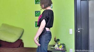 WeAreHairy - Clarissa - Floral Shirt Denim Jeans