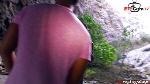 french amateur milf at outdoor anal