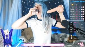 MollyRedWolf 080 - Showed Her Skill Slobbering Blowjob