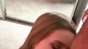 Beautiful college girl getting fucked