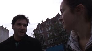 British tourist gets threesome in Amsterdam